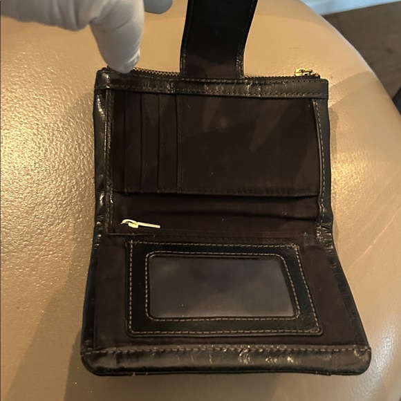 Fossil Black Leather Fold Wallet - Picture 3 of 7